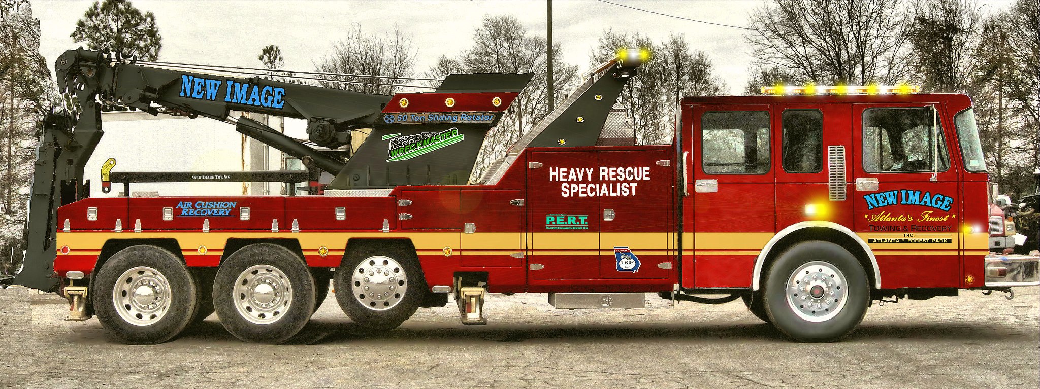 Rotating Crane | New Image Towing 