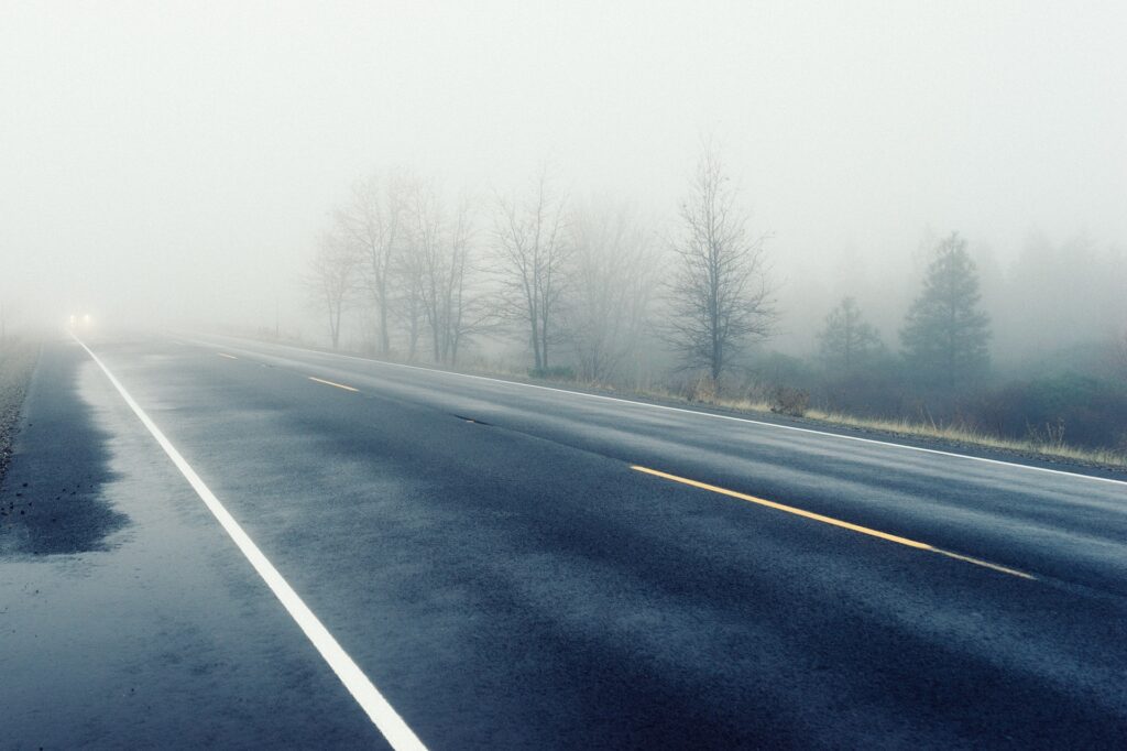 Blog image - Foggy road
