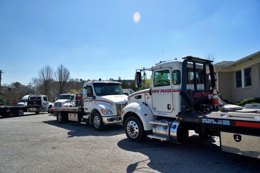 Sideview of New Image Tow Trucks | New Image Towing